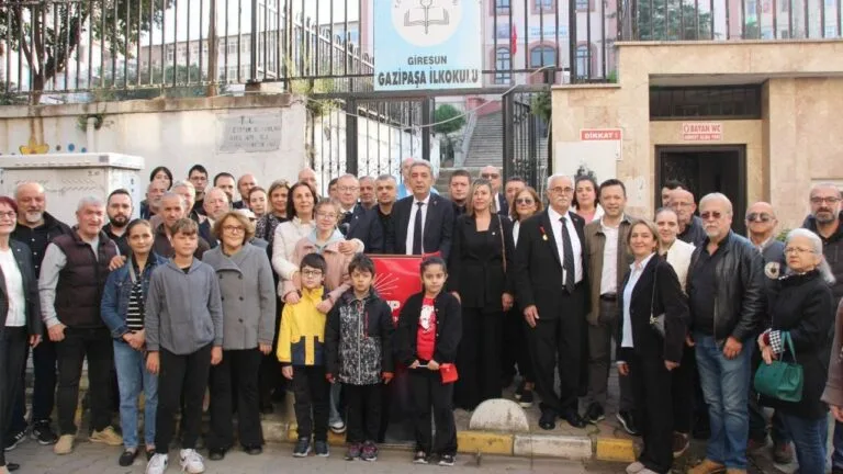 CHP Giresun Merkez İlçe Başkanı Olcay Küçük, 10 Kasım'ın okullarda