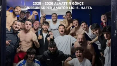 Derelispor, Keşapspor karşısında aldığı galibiyetle puanını 9'a yükselterek ligde ikinci