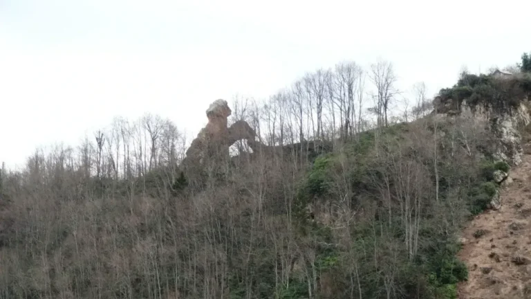 Gelin Kayası'nın tescilli sit alanı olduğu bölgede yapılan saha incelemesinde,