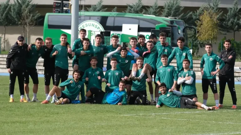 TFF 3. Lig'de mücadele eden Giresunspor, devre arasına girerken transfer