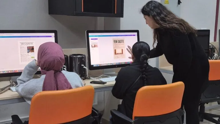 Günimedya Haber Ajansı ekibi, üç haftalık özel bir tasarım atölyesiyle