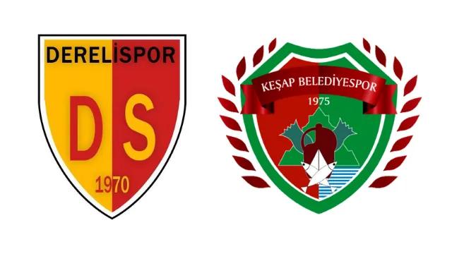 Süper Amatör Lig'de haftanın açılış maçında Derelispor ile Keşapspor karşı