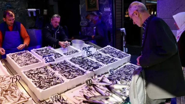 Bu sezon yaşanan hamsi bolluğu, balıkçı tezgahlarını şenlendirirken, vatandaşın yüzünü