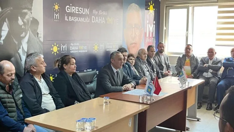 İYİ Parti Giresun’da Taşgöz Adaylığını Duyurdu: ‘Hedef İktidar’ İYİ Parti Giresun İl Başkanı İnan Taşgöz, 9 Kasım'da yapılacak