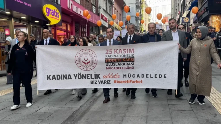 Giresun'da kadına yönelik şiddetle mücadele kapsamında önemli bir etkinlik düzenlendi.