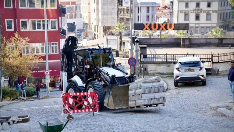 Giresun Belediye Başkanı Aytekin Köse, şehrin tarihi dokusunu yansıtan Kazancılar