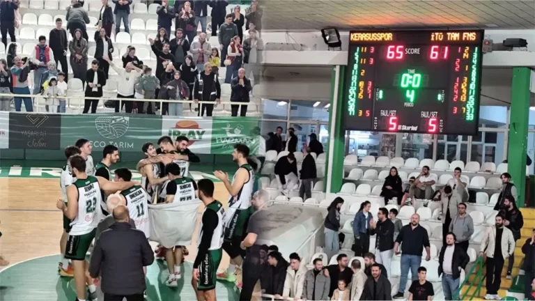 Giresun Kerasusspor, Türkiye Basketbol 2. Ligi'nde (TB2L) sahasında İTÜ Tam