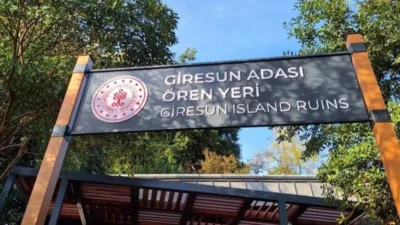 Kültür ve Turizm Bakanlığı'nın Giresun Adası'nda yürüttüğü kapsamlı çevre düzenlemesi