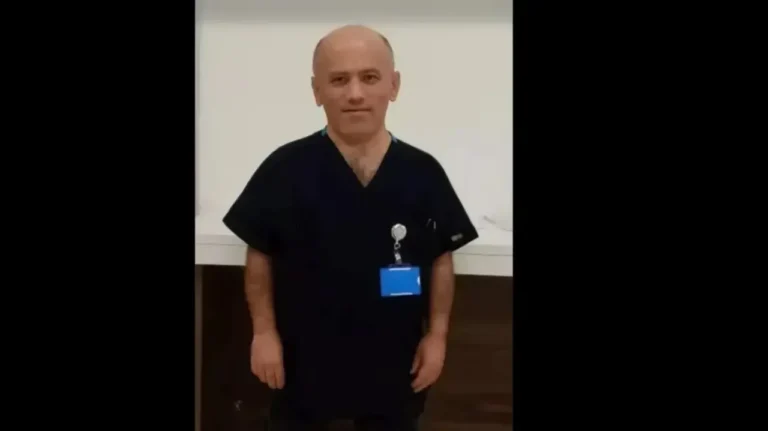 Giresun Eğitim ve Araştırma Hastanesi'nin sevilen personellerinden Efe Mustafa Bayrak,