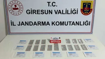 Giresun'da jandarma ekiplerince düzenlenen uyuşturucu operasyonunda, madde ticareti yaptığı belirlenen
