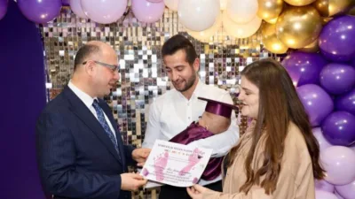 Giresun'da Dünya Prematüre Günü etkinliklerinde, erken doğan bebeklerin hayata tutunma