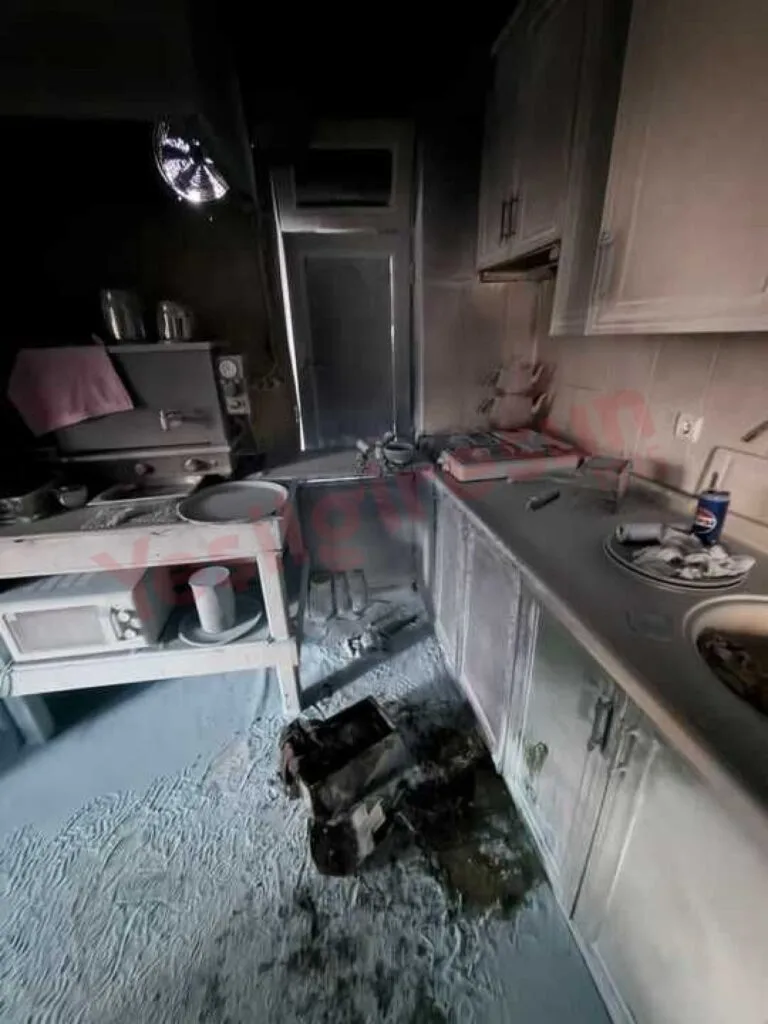 Giresun Gazi Caddesi'nde Kafe Yangını: Esnaf Faciayı Önledi