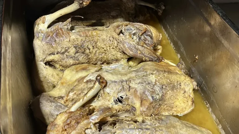 Samsun'un tescilli yöresel lezzeti kaz tiridi, kış aylarının gelmesiyle yoğun