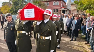 Ordu'nun Ünye ilçesinde 72 yaşında hayatını kaybeden Kıbrıs gazisi Şaban