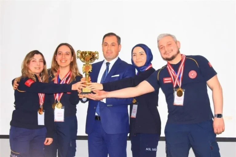 Giresun'da 150 sağlık personeli, acil sağlık hizmetleri ekiplerinin koordinasyonunu güçlendirmek