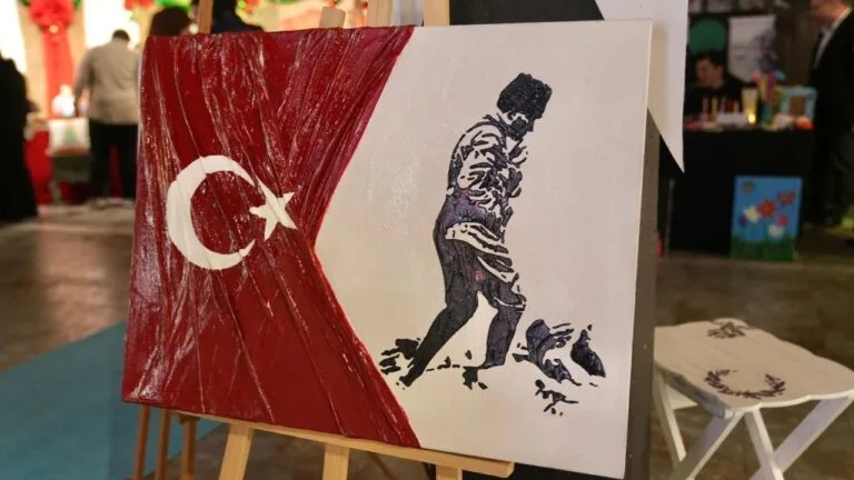 Giresun'da 3 Aralık Dünya Engelliler Günü kapsamında düzenlenen el sanatları