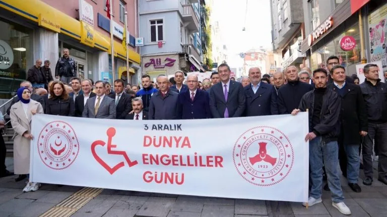 Giresun'da 3 Aralık Dünya Engelliler Günü dolayısıyla Vali Mehmet Fatih