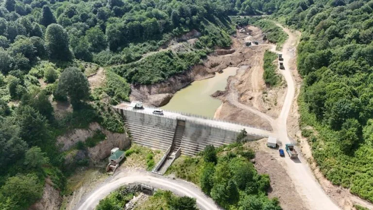 Giresun’un doğu bölgesindeki iki ilçenin içme suyu sorunu çözülüyor