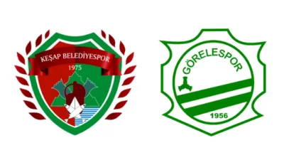 Play-Off mücadelesi veren Keşapspor ve Görelespor, Keşap İlçe Stadı'nda karşı