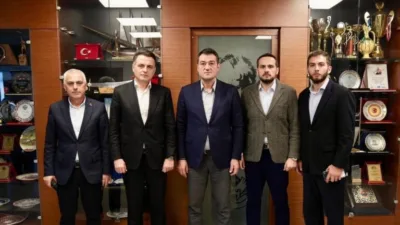 Merhum Giresun Milletvekili Cemal Öztürk'ün oğulları, Belediye Başkanı Fuat Köse'yi
