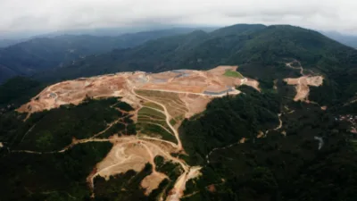 Giresun’un Bulancak ilçesinde, vahşi madencilik faaliyetlerine karşı geniş katılımlı bir