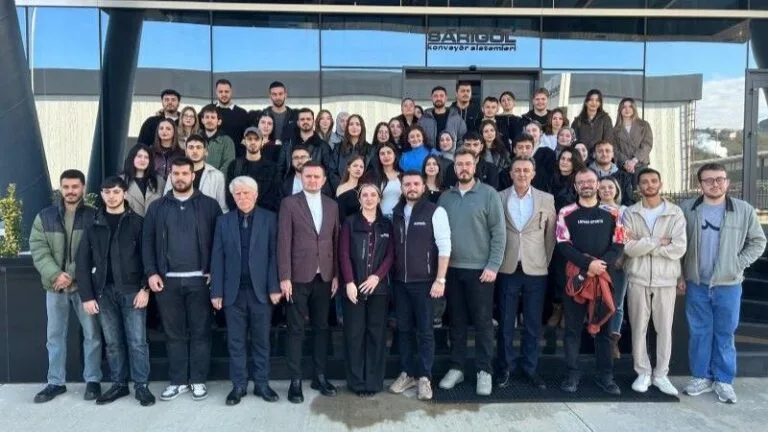 Giresun Üniversitesi (GRÜ) Uluslararası Ticaret Bölümü öğrencileri, Bulancak'taki Sarıgöl Konveyör