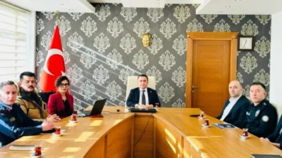 Espiye Kaymakamı Ahmet Kavanoz başkanlığında yapılan toplantıda, madde bağımlılığı ve