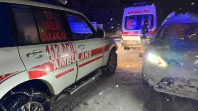 Giresun'da ekipler hastalar için gece-gündüz mesai yapıyor