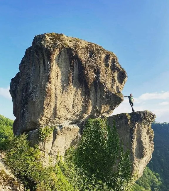 Giresun'un mistik kayası hayat buluyor