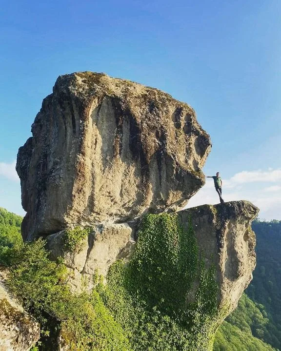 Giresun'un mistik kayası hayat buluyor