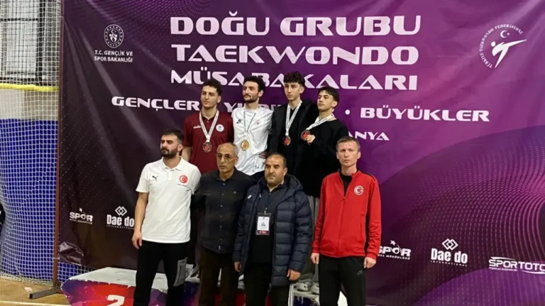 Antalya/Alanya’da gerçekleştirilen Büyükler Taekwondo Doğu Grubu Müsabakaları'nda Giresunlu sporcular kürsüye