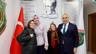 Giresun Valisi Koç, görevine başlamak için gönüllere dokundu.