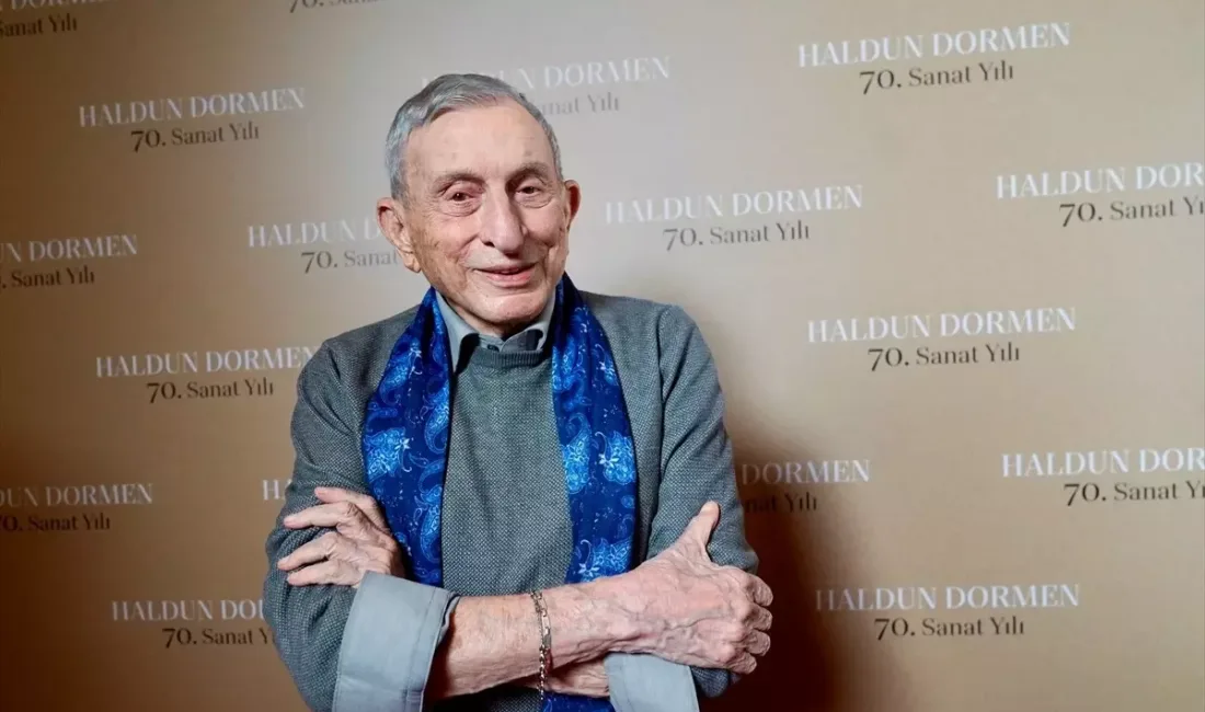 97 yaşındaki usta sanatçı Haldun Dormen’in enfeksiyon nedeniyle tedavi gördüğü