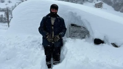 Giresun’da iki köyde mahsur kalanlara günlerdir ulaşılamıyor Giresun'da iki köy günlerdir kar altında esir!