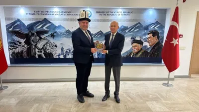 Bulancak Belediyesi, Kırgızistan'ın Karakol kenti ile kardeş şehir protokolü imzaladı.