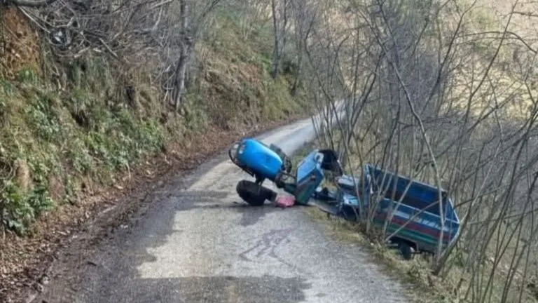 Giresun'da namaza giderken devrilen pat patın altında kalan kişi hayatını