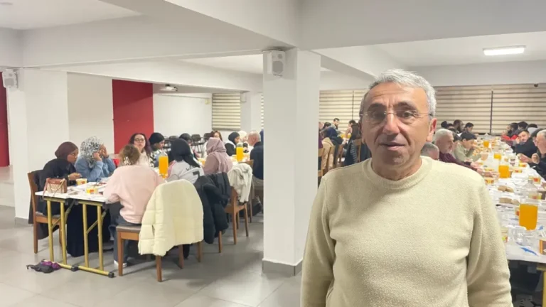 Giresun Uluslararası Öğrenciler Derneği (GİRUDER) tarafından düzenlenen iftar programında, Giresun