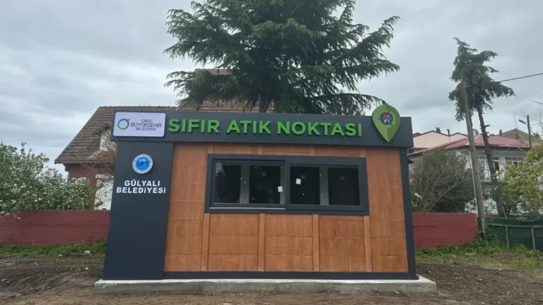Ordu Büyükşehir Belediyesi, gelecek nesillere daha temiz bir çevre bırakmak