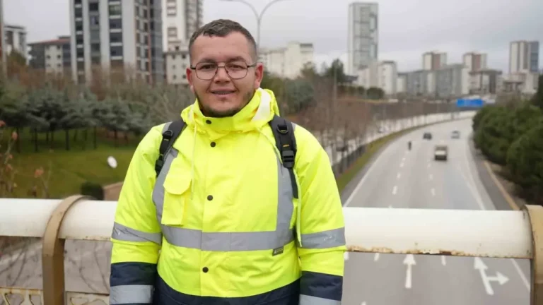 Umre ibadetini yerine getirmek amacıyla Giresun’dan yürüyerek yola çıkan vatandaş,