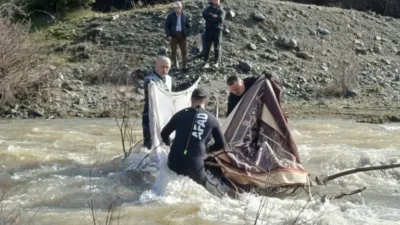 Kayıp olarak aranan Kezban Genç’in (62) derede cansız bedeni bulundu