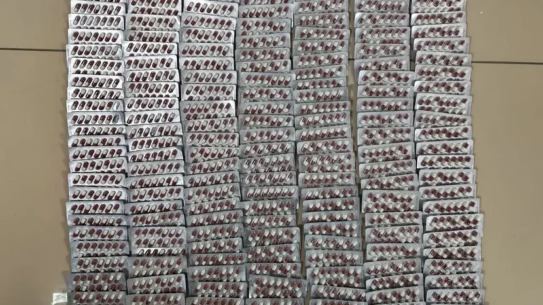 Ticari araçta 2 bin 684 adet sentetik ecza maddesi ele geçirdi Ticari araçta 2 bin 684 adet sentetik ecza maddesi ele