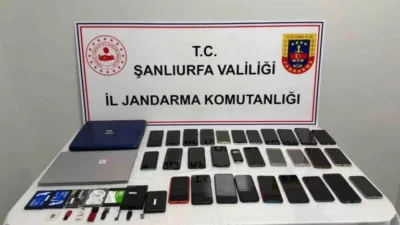 Şanlıurfa merkezli 13 ilde e-ticaret dolandırıcılığı yaptığı belirlenen şahıslara yönelik