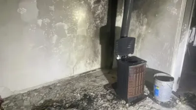 Sobadan çıkan yangında 3 kişi hastanelik oldu