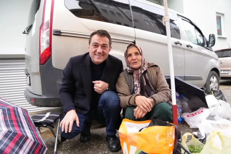 Giresun’da pazarcı esnafının sorununa jet çözüm
