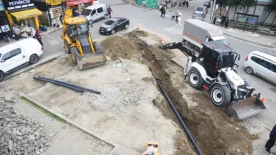 Giresun Belediyesi, Çıtlakkale Mahallesi’ne yeni bir meydan kazandırmak için çalışmalarını
