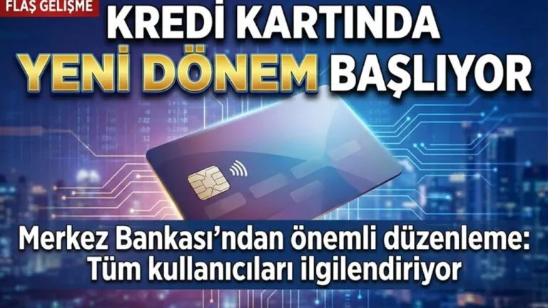 Kredi kartı limitleri 16 Şubat’ta değişiyor. 400 bin TL kuralı