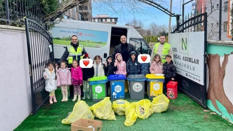 Giresun Belediyesi İklim Değişikliği ve Sıfır Atık Müdürlüğü, atıkların kaynağında