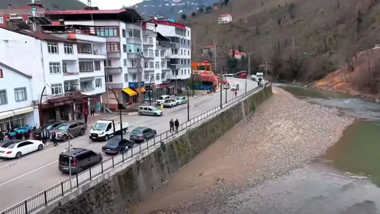Giresun’un Duroğlu beldesinde güvenlik önlemi