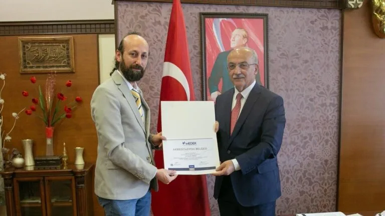 Giresun Üniversitesi Rektörü Prof. Dr. Yılmaz Can, üniversite tarihinde ilk