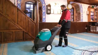 Bulancak Belediyesi, Ramazan ayı öncesinde ilçe merkezindeki tüm camilerde kapsamlı